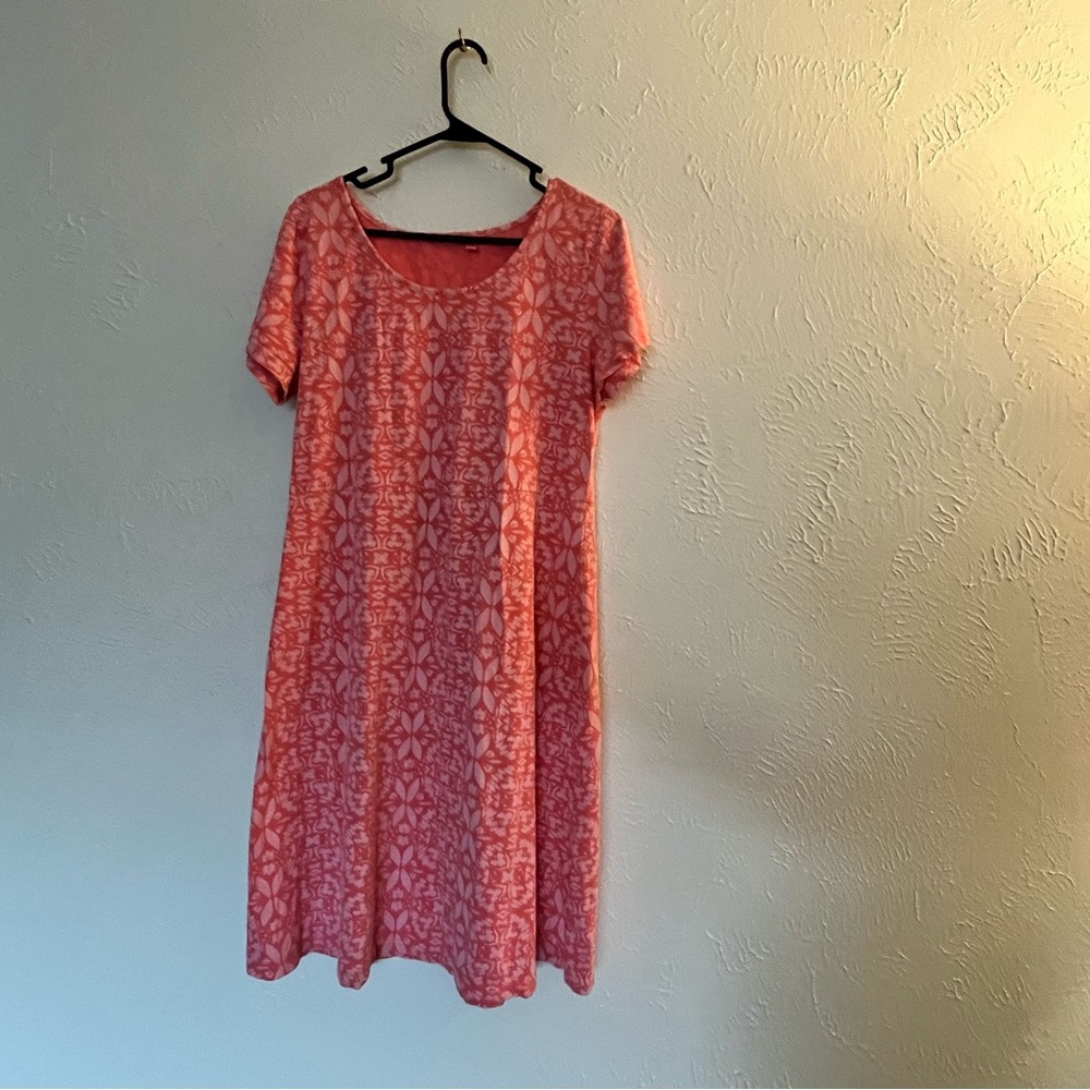 Fresh Produce Pink Patterned Women's Dress Medium
